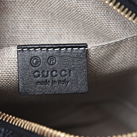 BLACK Gucci GG Microguccissima Leather Bree Camera Bag NEW WITH DUSTBAG - Picture 14 of 15